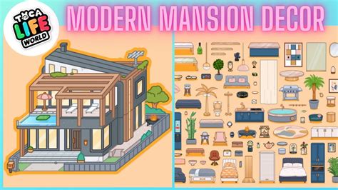 Toca Life World Modern Mansion