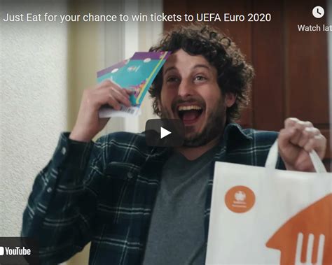 Video - Just Eat Debuts First Suite of Euro 2020 Ads - Sport Industry