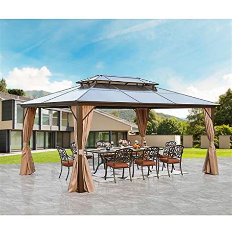 Compare price to 12x14 hard top gazebo | TragerLaw.biz