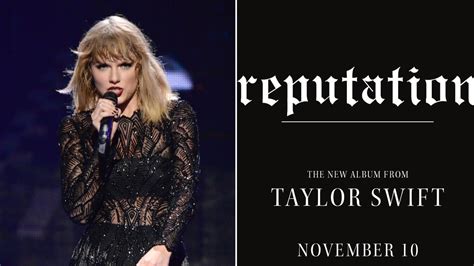 Taylor Swift Album Cover Font