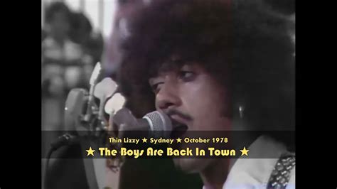 Thin Lizzy - The Boys Are Back In Town - Live @ Sydney Opera House ...