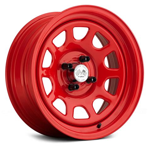 US WHEELS® DAYTONA (Series 022RED) Wheels - Red Rims