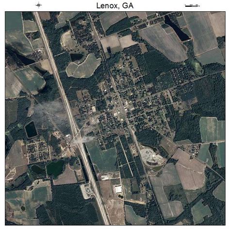 Aerial Photography Map of Lenox, GA Georgia