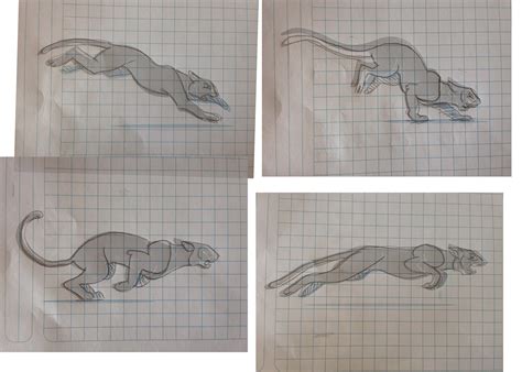 Panther running animation :: Behance