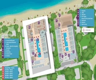 Resort Map | Decameron Isla Coral | Riviera Nayarit, Mexico