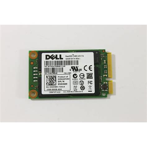 Dell 5DH89 CBNFXP1A02 PCIe mSATA SSD 32GB Dell Laptop Hard Drive XPS L521X - Walmart.com ...