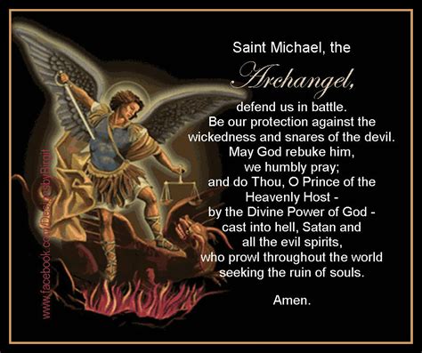 🔥 [50+] St Michael Prayer Wallpapers | WallpaperSafari