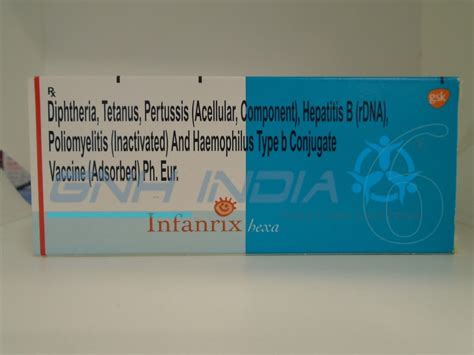 INFANRIX HEXA PFS, Prescription at best price in Ahmedabad | ID ...