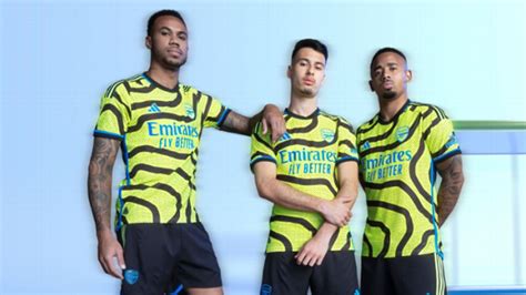 Arsenal unveil 'shock-yellow' men's away kit for 2023-24 - BVM Sports