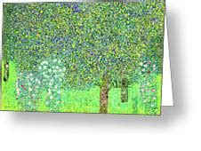 Rosebushes under the Trees - Digital Remastered Edition Painting by Gustav Klimt - Fine Art America