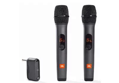 JBL JBLWIRELESSMICAM Handheld Wireless Microphone 2-pack