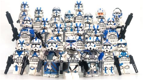 Star Wars Captain Rex 501st Jesse Echo Clone Troopers Army Set 13pcs Building Block Toys ...