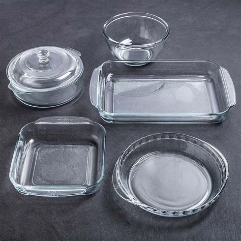 Libbey Bake Glass Bakeware Combo - Set of 6 | Kitchen Stuff Plus