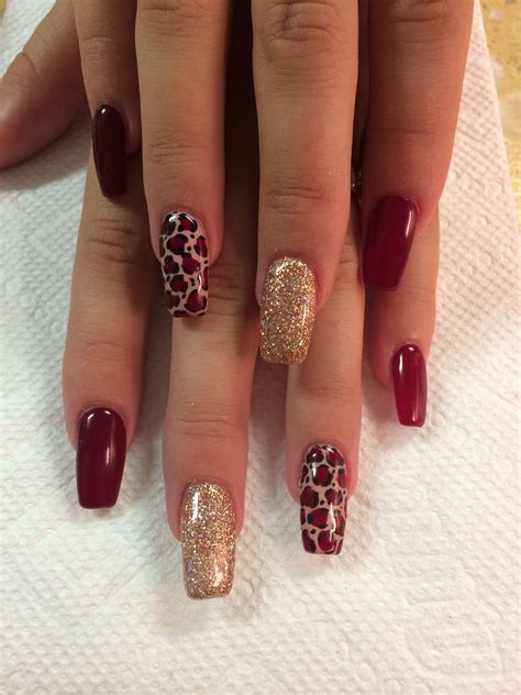 Cheetah print nail design | Cheetah print nails, Leopard print nails ...