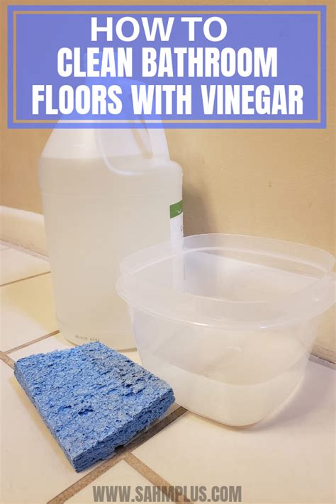 Cleaning Bathroom Tile Floors Vinegar – Flooring Blog