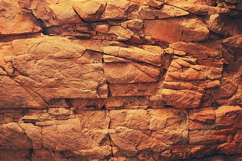 Texture Brown Rock Wall Rock Image Free Photo