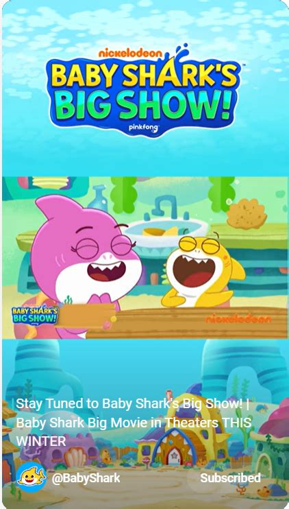 NickALive!: New Video Hints That 'Baby Shark's Big Movie!' Could Be Released In Theaters