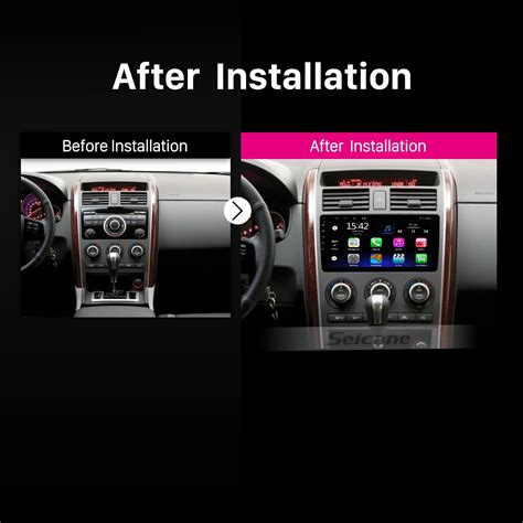 10.1 inch Android 13.0 for 2009 Mazda CX-9 Radio GPS Navigation System With HD Touchscreen ...