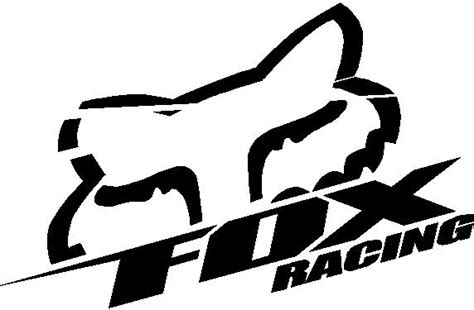 Fox Racing, Vinyl decal Sticker