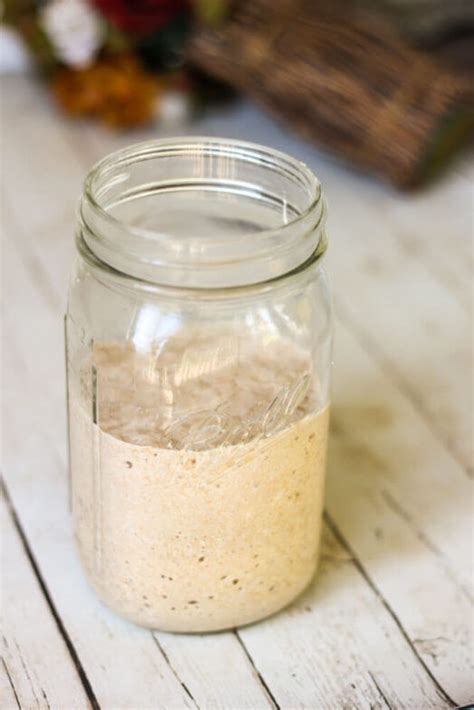 How to make a Wild Yeast Starter {To Rise Bread Naturally}