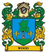 Wood Family Crest | Family crest, Family shield, Coat of arms