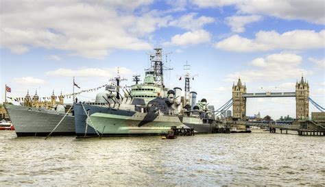 HMS Belfast & Tower Bridge HDR | HMS Belfast sits docked on … | Flickr