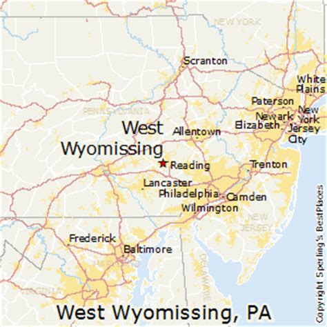 Best Places to Live in West Wyomissing, Pennsylvania