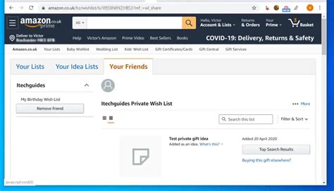 How to Find Someone's Amazon Wish List - Itechguides