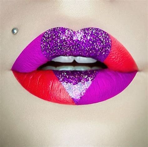 ️Women's Fashion: Lip Art / Lip Design ️More Pins Like This One At #FOSTERGINGER @ Pinterest ️ ...