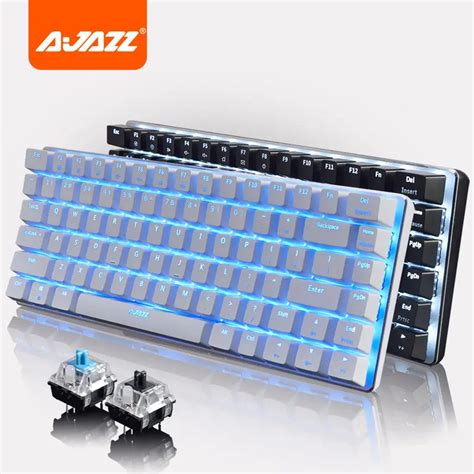 Ajazz Geek AK33 Backlit Mechanical Keyboard Illuminated Gaming Keyboard ...