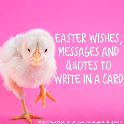 Easter Wishes, Messages and Quotes to Write in a Card (50+ Amazing Examples) - Someone Sent You ...