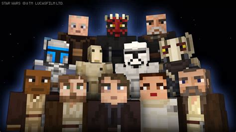 Minecraft Star Wars Prequel Skin Pack