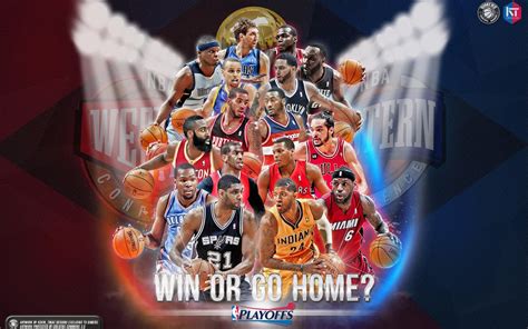 Awesome NBA playoffs poster