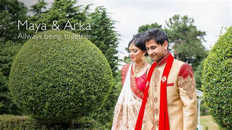 Birmingham Botanical Gardens Asian wedding highlights | Maya & Arka - YouTube