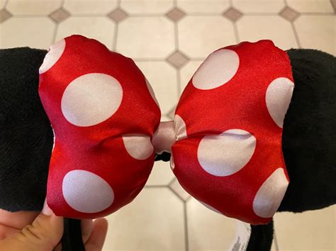 PHOTOS: New Redesigned Classic Minnie Mouse Ears Arrive at Walt Disney ...