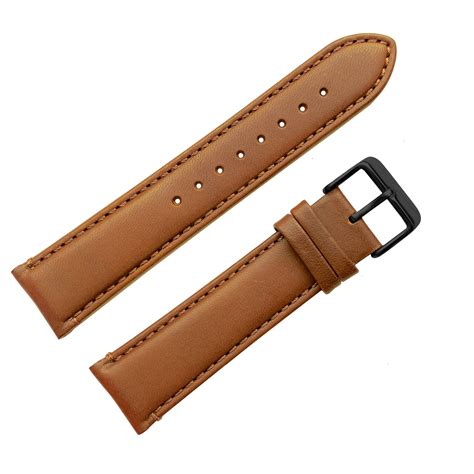 No.29 Italian Leather Tan Strap Black Tang Buckle - The Camden Watch Company