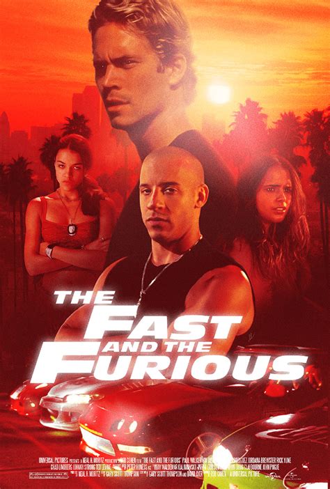 The Fast And The Furious Poster