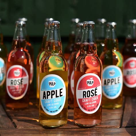 Low Alcohol Cider Case By PULP CIDER | notonthehighstreet.com