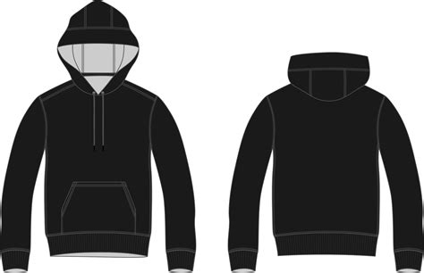 Black Hoodie Vector Art, Icons, and Graphics for Free Download