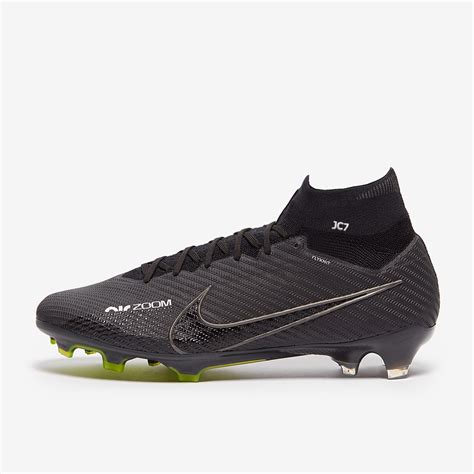 Nike Air Zoom Mercurial Superfly IX Elite FG - Black/Dk Smoke Grey/Summit White/Volt - Mens Boots