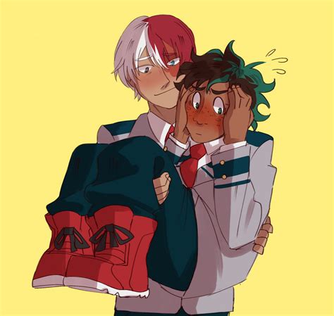 Todoroki And Deku by PastelWing on DeviantArt