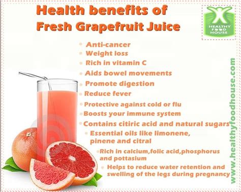 Grapefruit Juice Benefits For Skin - health benefits