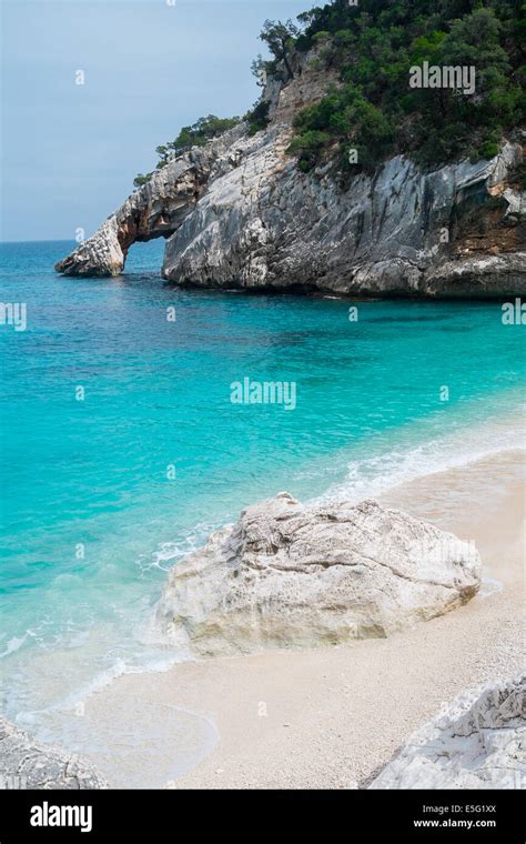 Cala goloritze beach in Baunei, Sardinia, Italy Stock Photo - Alamy