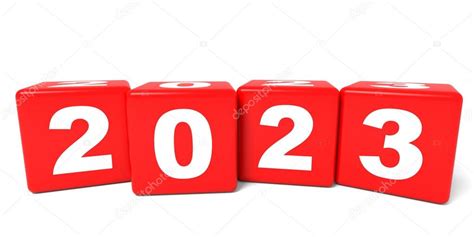 2023 New Year cubes. Stock Photo by ©iCreative3D 68542961