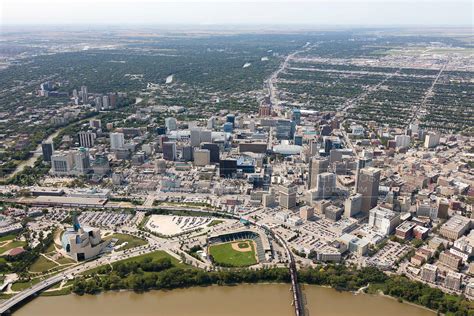 Aerial Photo | Winnipeg Skyline 2015