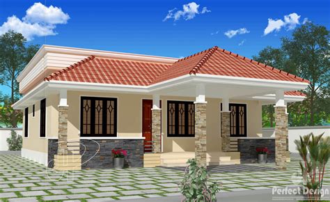 Single Floor Indian House Front Porch Design - Jaka-Attacker