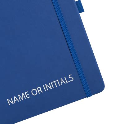 Blue A5 Dot-Journal Soft Touch Notebook by FORBES | Tangible Stationery