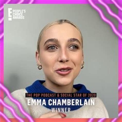 Emma Chamberlain Wins Pop Podcast & Social Star at 2020 PCAs