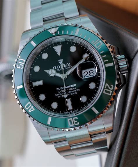 Rolex Submariner 126610LV Watch With Green Ceramic Bezel Debut | aBlogtoWatch