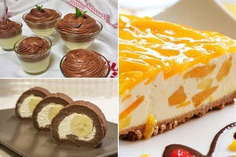 Recetas de postres sin horno: Postres fríos, pasteles o tartas